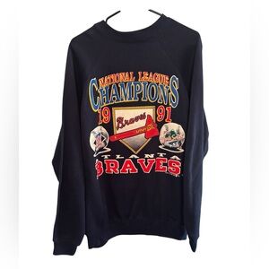 Vintage 1991 Atlanta Braves Crewneck